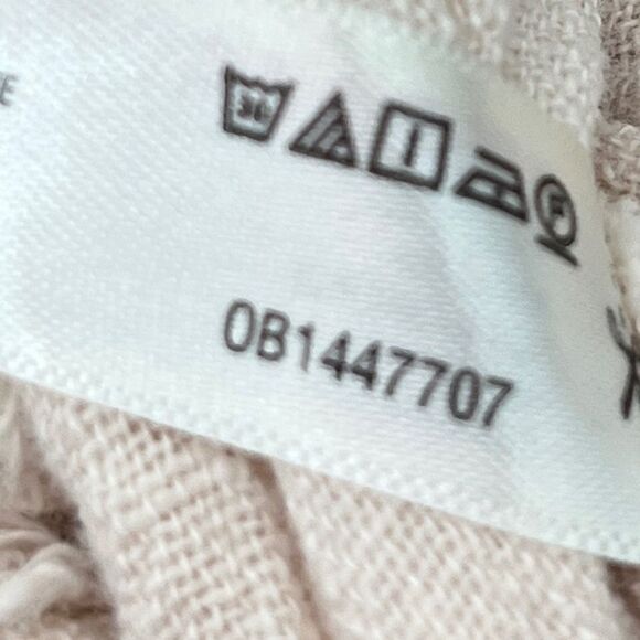 Free People Shorts Cream Gauze Cotton Boho Pull-On Size Small Beachy - Picture 10 of 10